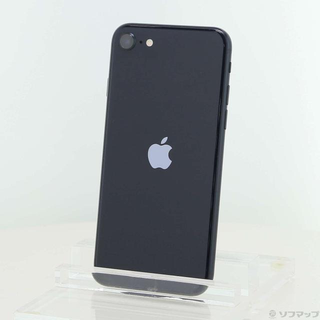 中古)Apple iPhone SE 第3世代 64GB ミッドナイト MMYC3J/A SIMフリー 