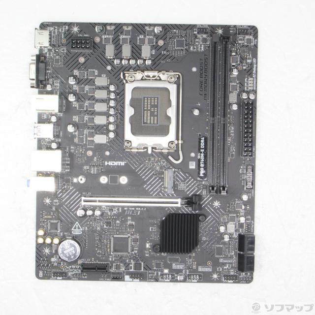 (中古)MSI MSI PRO B760M-E DDR4(262-ud)