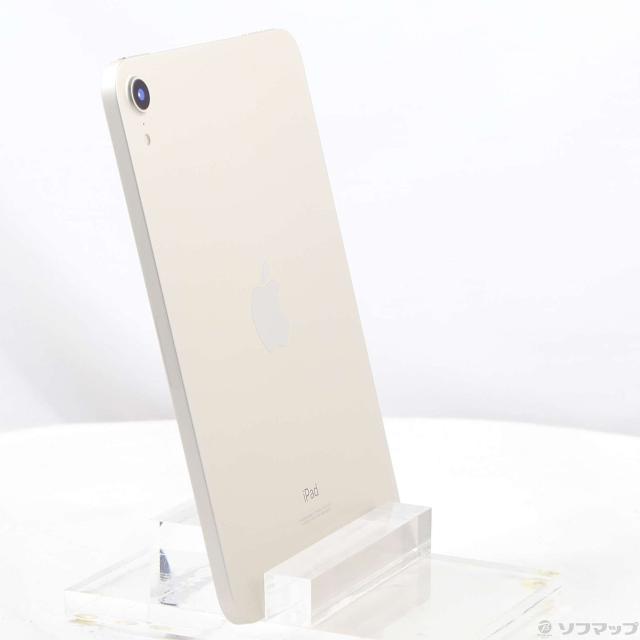 中古)Apple iPad mini 第6世代 64GB スターライト MK7P3J/A Wi-Fi(262