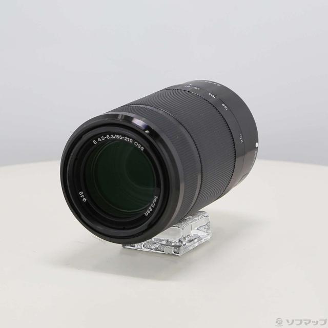 (中古)SONY E 55-210mm F4.5-6.3 OSS SEL55210 ブラック (Eレンズ)(295-ud)