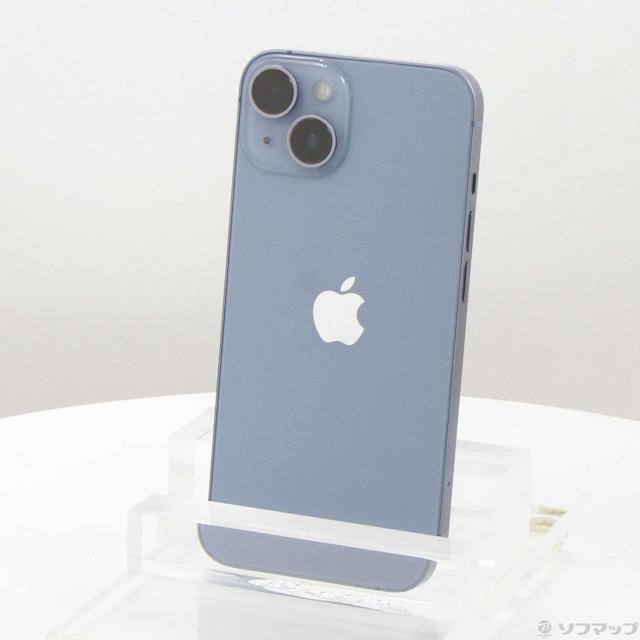 (中古)Apple iPhone14 128GB ブルー MPVJ3J/A SIMフリー(262-ud)