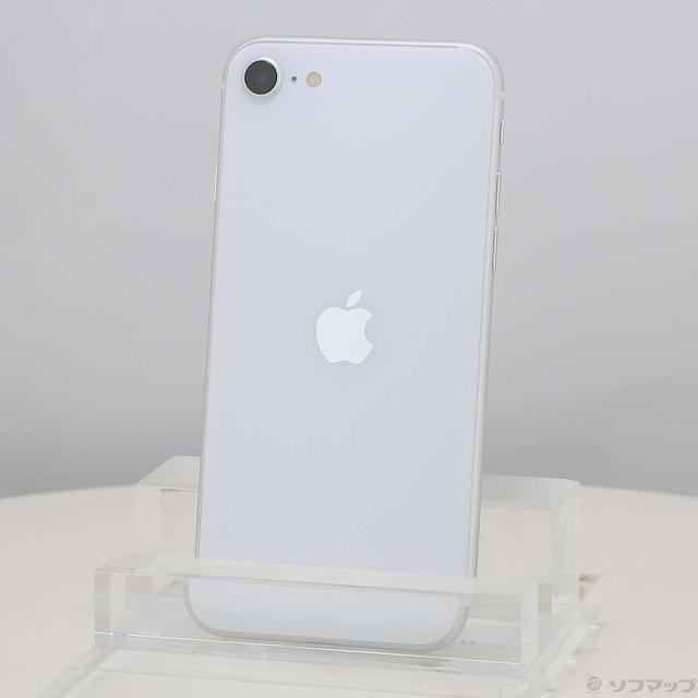 (中古)Apple iPhone SE 第2世代 64GB ホワイト MHGQ3J/A SIMフリー(349-ud)