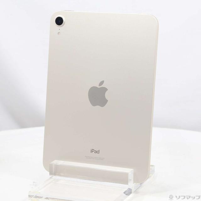 (中古)Apple iPad mini 第6世代 256GB スターライト MK7V3J/A Wi-Fi(305-ud)