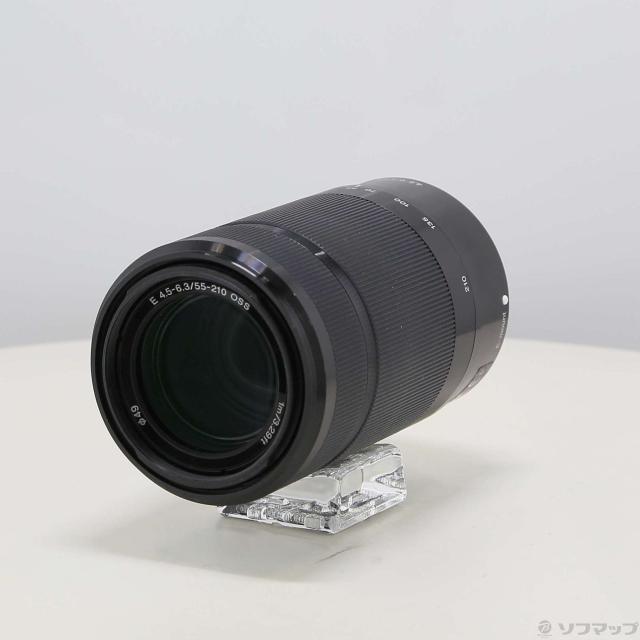 中古)SONY E 55-210mm F4.5-6.3 OSS SEL55210 ブラック (Eレンズ)(196-ud)