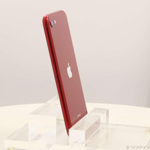 中古)Apple iPhone SE 第3世代 256GB プロダクトレッド MMYL3J/A SIM 