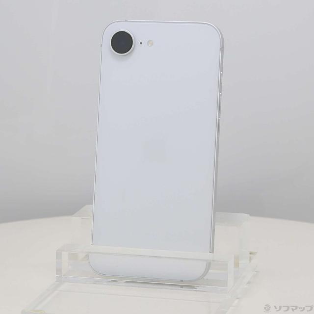 (中古)Apple iPhone16e 128GB ホワイト MD1R4J/A SIMフリー(258-ud)