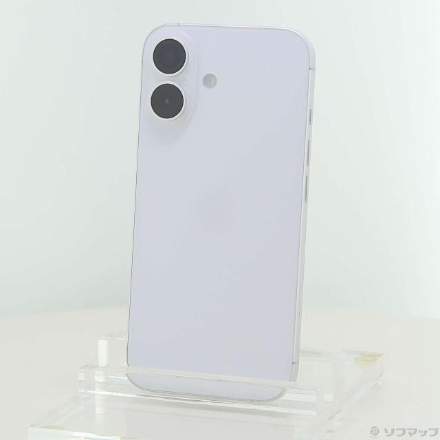 (中古)Apple iPhone16 256GB ホワイト MYDX3J/A SIMフリー(305-ud)