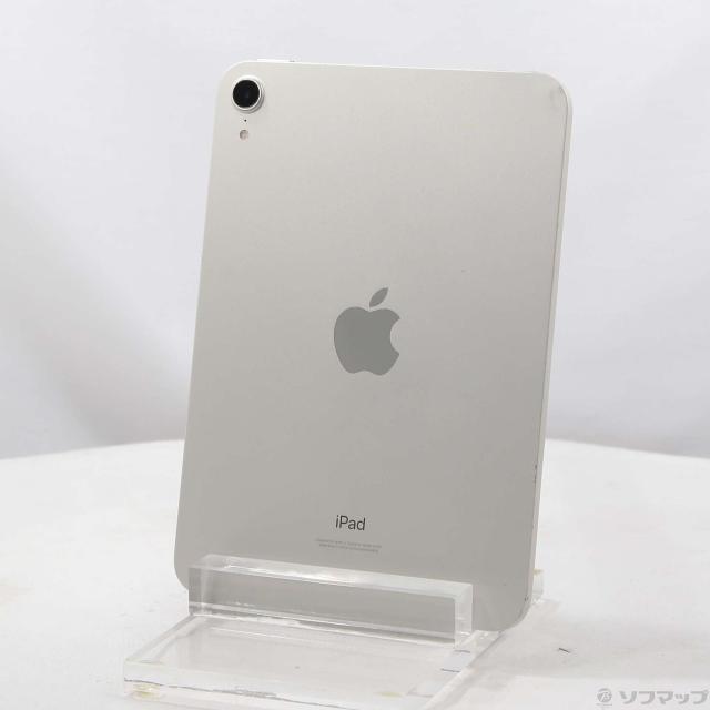 (中古)Apple iPad mini 第6世代 256GB スターライト MK7V3J/A Wi-Fi(344-ud)