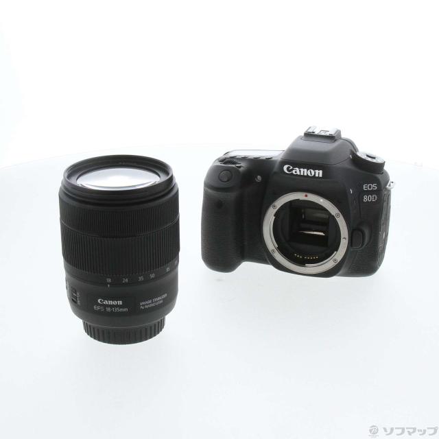 (中古)Canon EOS 80D EF-S18-135 IS USM レンズキット(198-ud)
