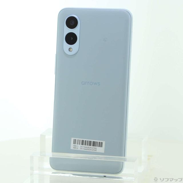 (中古)FCNT arrows We2 64GB ライトブルー FCG02 au SIMフリー(198-ud)