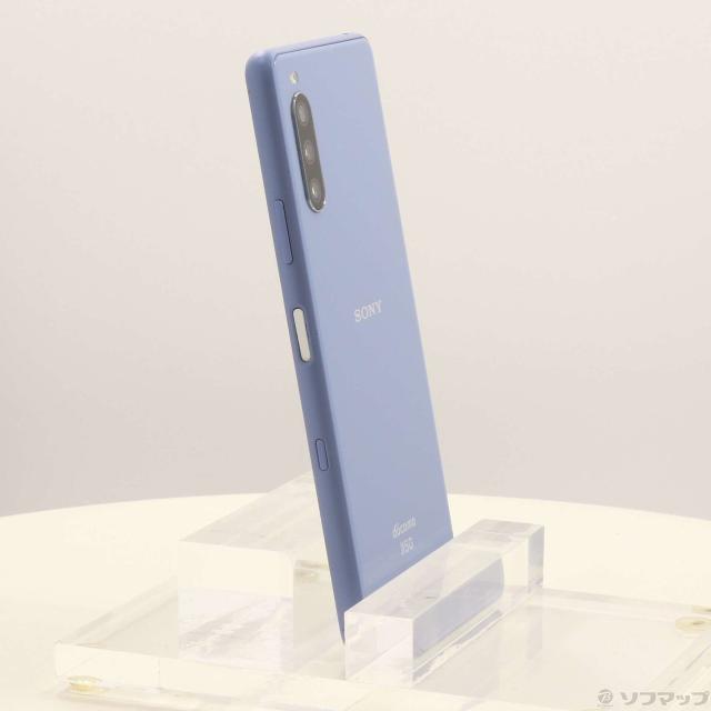 (中古)SONY Xperia 10 III 128GB ブルー SO-52B docomoロック解除SIMフリー(349-ud)_3
