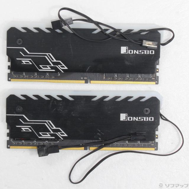 (中古)288P PC4-21300 DDR4-2666 16GB 8GB×2枚組(305-ud)