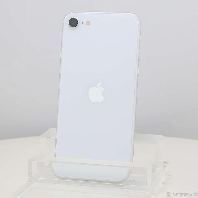 (中古)Apple iPhone SE 第2時人 128GB 白いこと MXD12J/A SIM無償性(198-ud)