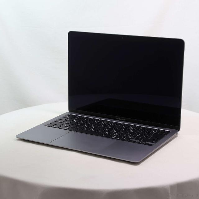 (中古)Apple MacBook Air 13.3-inch Late-2020 MGN63J/A Apple M1 8コアCPU_7コアGPU 8GB SSD256GB スペースグレイ (26.3 Tahoe)(305-ud)