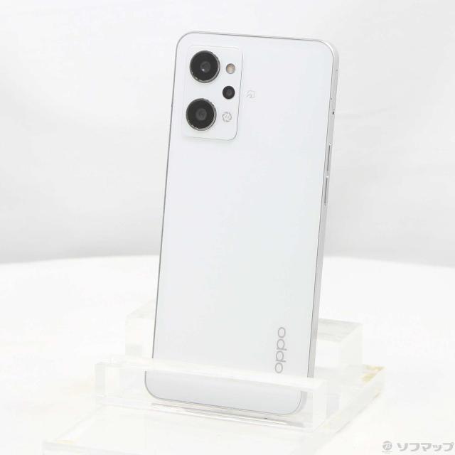 (中古)OPPO OPPO Reno9 A 128GB お月さま白いこと CPH2523 SIM無償性(276-ud)