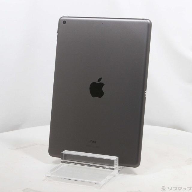 (中古)Apple iPad 第7世代 32GB スペースグレイ MW742J/A Wi-Fi(349-ud)