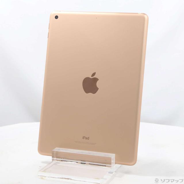 中古)Apple iPad 第6世代 128GB ゴールド MRJP2J/A Wi-Fi(269-ud 