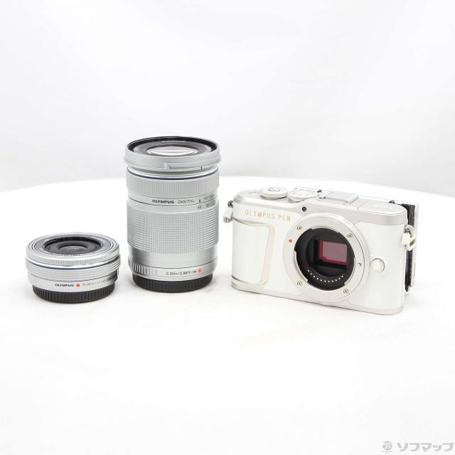 OLYMPUS ミラーレス一眼カメラ PEN E-PL10 EZダブルズームキット 