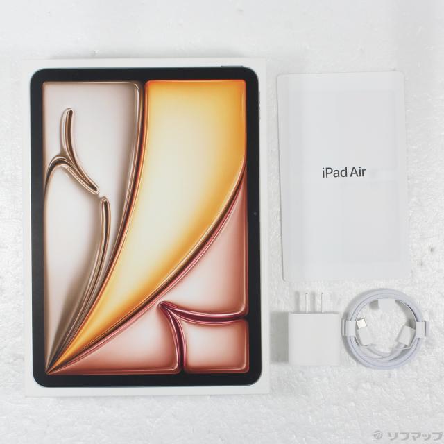 (中古)Apple iPad Air 11インチ 第6世代 256GB スターライト MUWJ3J/A Wi-Fi(344-ud)_4