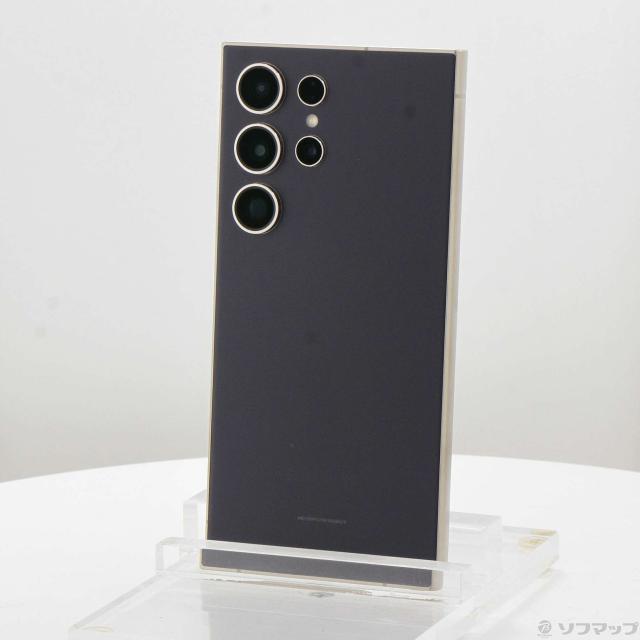 (中古)GALAXY Galaxy S24 Ultra 256GB チタニウムバイオレット SM-S928QZVESJP SIMフリー(297-ud)