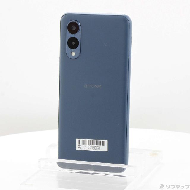 (中古)FCNT arrows We2 64GB ネイビーグリーン FCG02 au SIMフリー(276-ud)