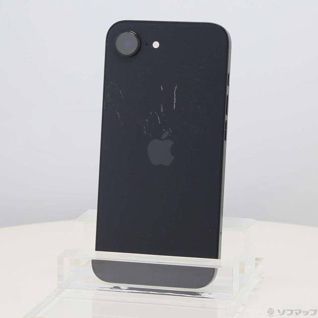 (中古)Apple iPhone16e 128GB ブラック MD1Q4J/A SIMフリー(377-ud)