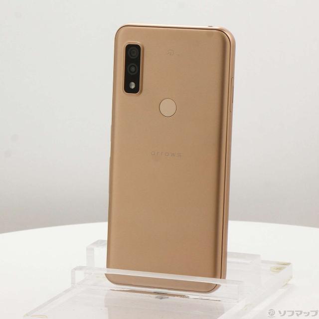 (中古)FUJITSU arrows We 64GB ローズゴールド FCG01 au SIMフリー(269-ud)