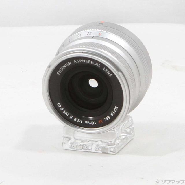(中古)富士フイルム フジノンXF16mmF2.8 R WR シルバー(262-ud)