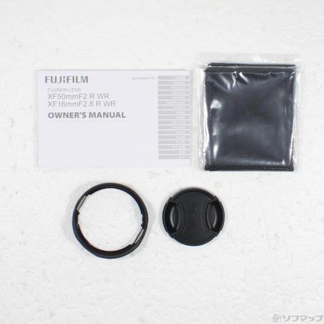(中古)富士フイルム フジノンXF16mmF2.8 R WR シルバー(262-ud)_4