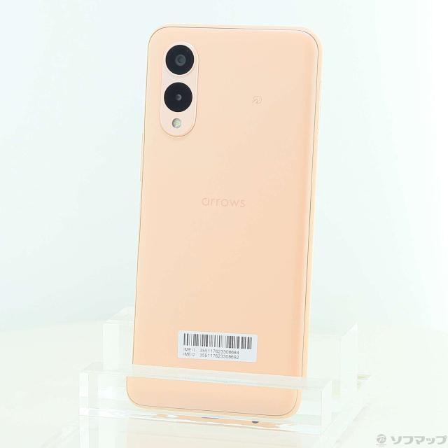 (中古)FCNT arrows We2 64GB ライトオレンジ SBARW2 Softbank SIMフリー(349-ud)