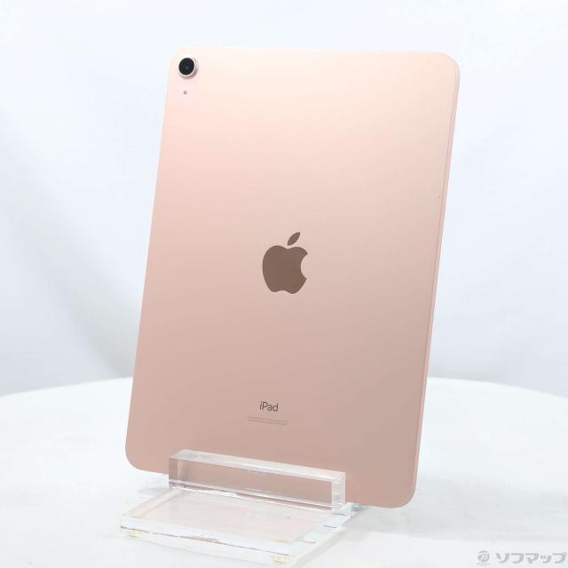 中古)Apple iPad Air 第4世代 64GB ローズゴールド MYFP2J/A Wi-Fi(344 