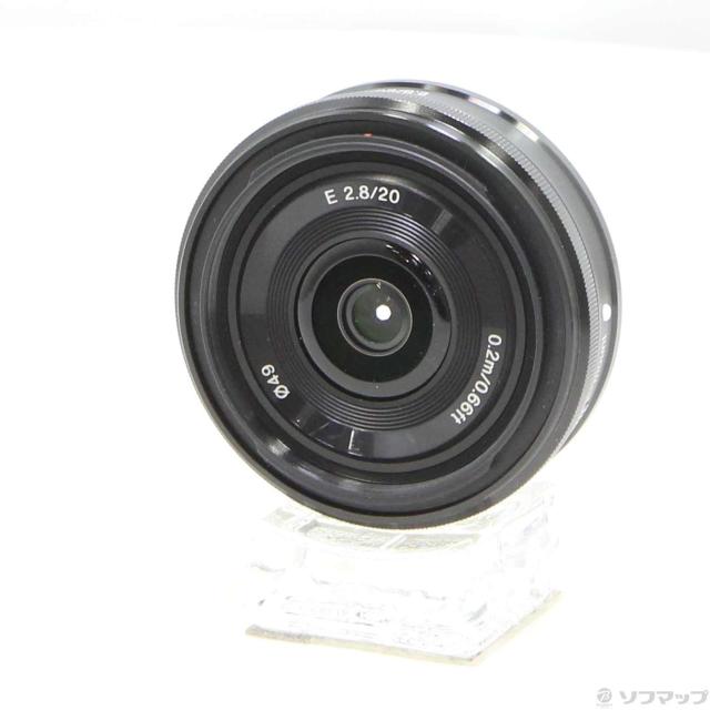 (中古)SONY E 20mm F2.8 SEL20F28 (Eレンズ)(198-ud)