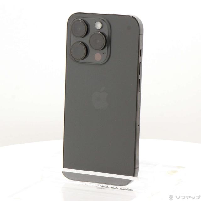 (中古)Apple iPhone15 Pro 128GB ブラックチタニウム MTU73J/A SIMフリー(305-ud)