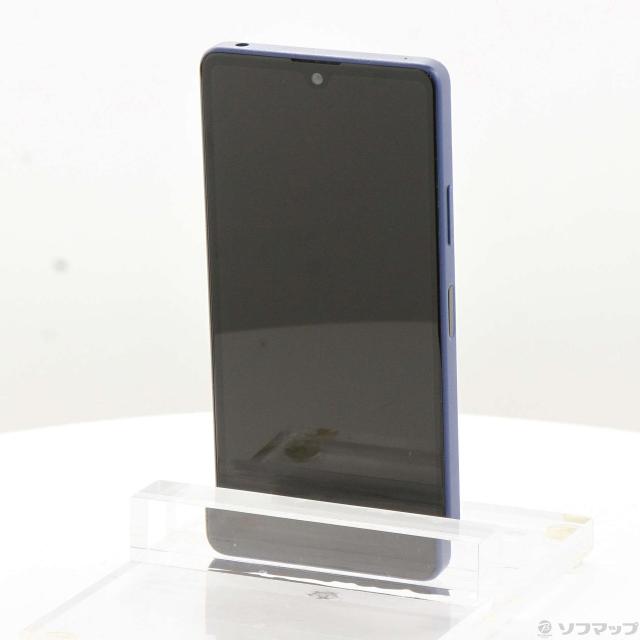 中古)SONY Xperia Ace III 64GB ブルー SOG08 au SIMフリー(258-ud