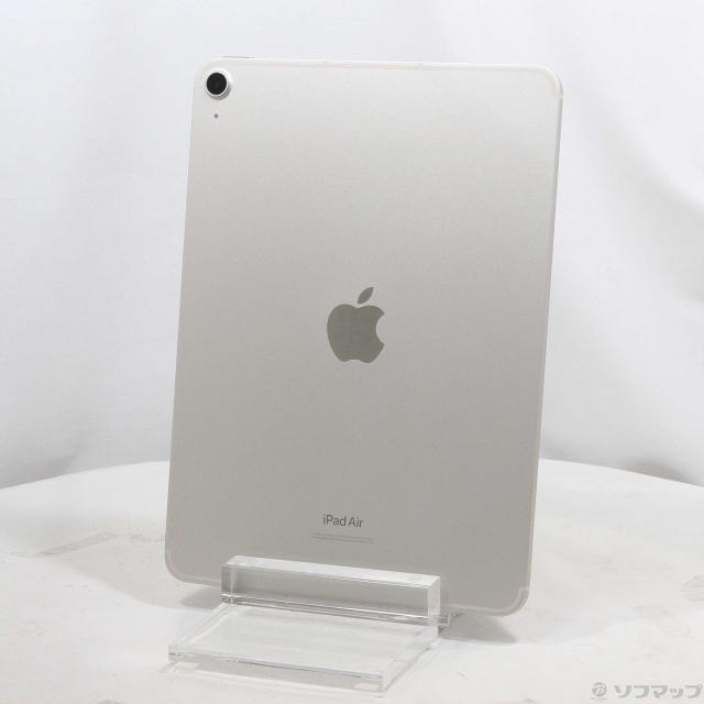 (中古)Apple iPad Air 第5世代 256GB スターライト MM743J/A SIMフリー(258-ud)