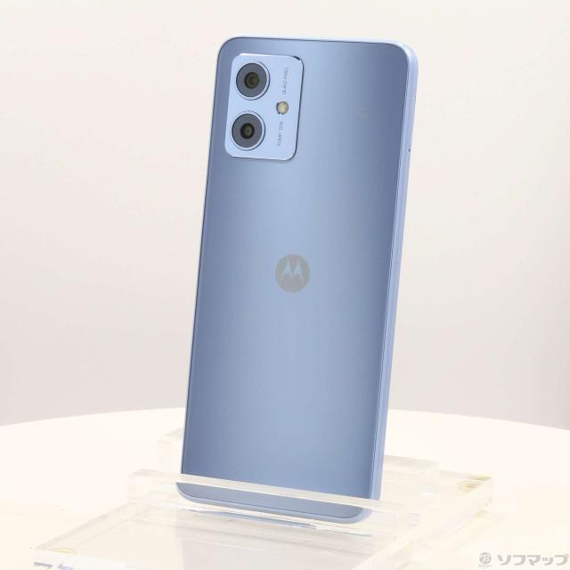 (中古)Motorola moto g64y 5G 128GB シルバーブルー MOSAG2 Y!mobile SIMフリー(269-ud)