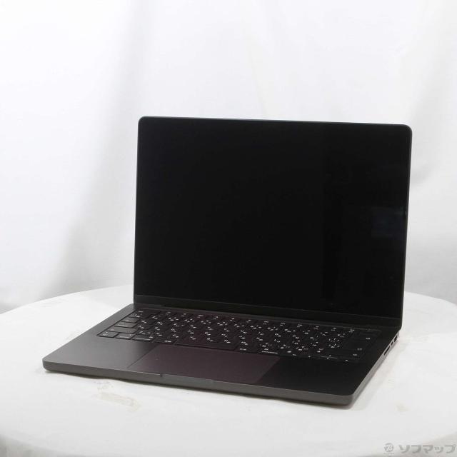 (中古)MacBook Pro 14.2-inch Late-2024 MW2U3J/A M4 10コアCPU_10コアGPU 16GB SSD512GB スペースブラック (26.3 Tahoe)(258-ud)