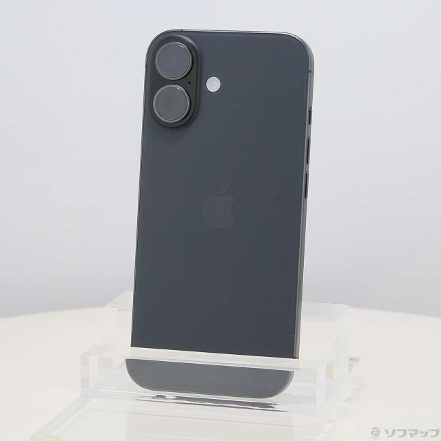 (中古)Apple iPhone17 256GB ブラック MG674J/A SIMフリー(198-ud)