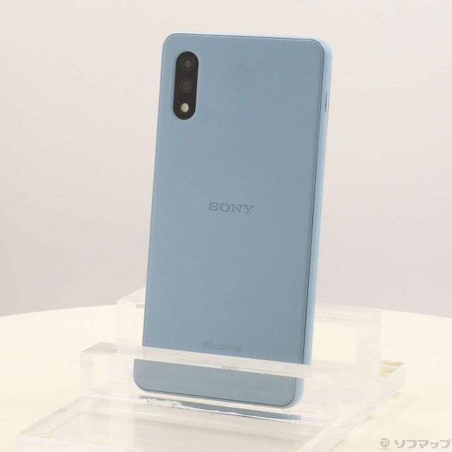 (中古)SONY Xperia Ace II 64GB ブルー SO-41B docomoロック解除SIMフリー(276-ud)