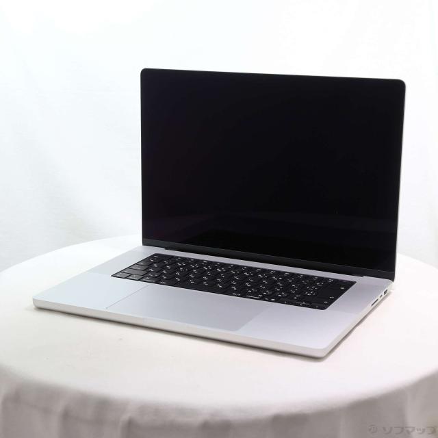 (中古)Apple MacBook Pro 16.2-inch Early-2026 MGE74J/A Apple M5 Max 18コアCPU_32コアGPU 36GB SSD2TB シルバー (26.4 Tahoe)(262-ud)