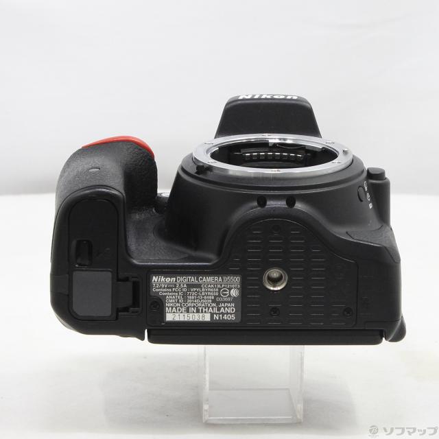 (中古)Nikon NIKON D5500 18-55 VRII 水晶体一揃いの道具 黒いこと(251-ud)