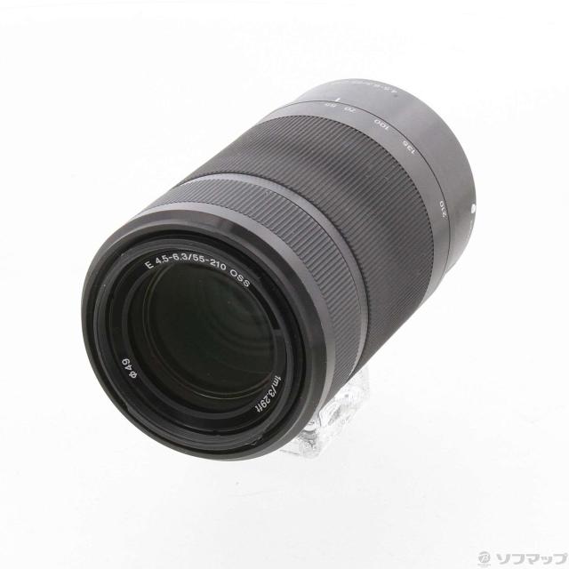 (中古)SONY E 55-210mm F4.5-6.3 OSS SEL55210 ブラック (Eレンズ)(276-ud)