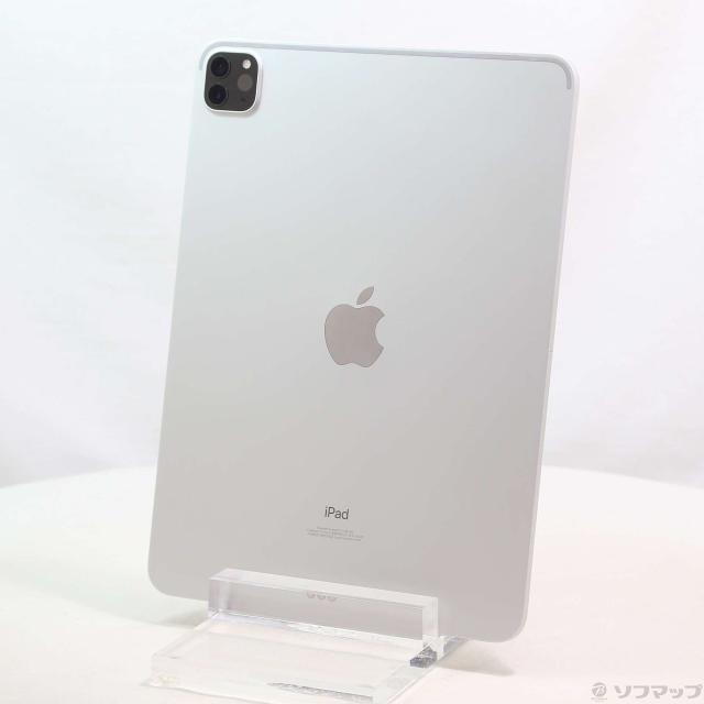(中古)Apple iPad Pro 11インチ 第2世代 128GB シルバー MY252CH/A Wi-Fi(348-ud)