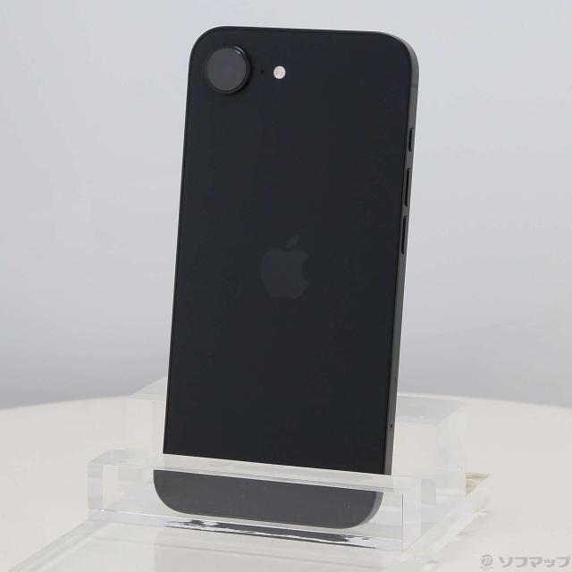 (中古)Apple iPhone16e 128GB ブラック 3N762J/A SIMフリー(198-ud)