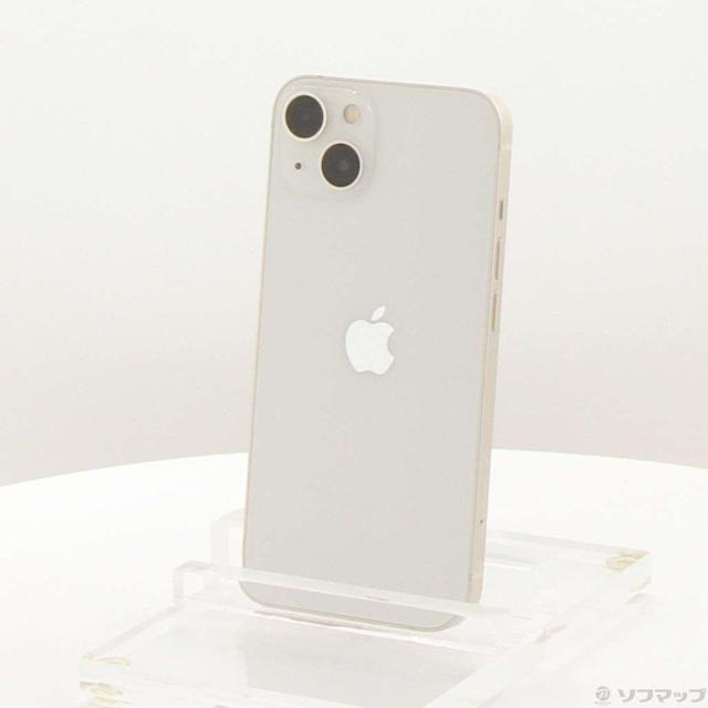 (中古)Apple iPhone13 128GB スターライト MLND3J/A SIMフリー(305-ud)