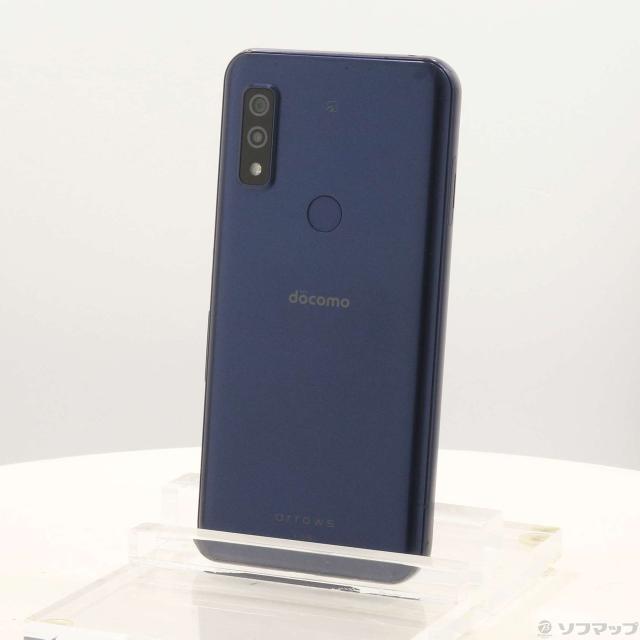 (中古)FUJITSU arrows We 64GB ネイビー F-51B docomo SIMフリー(377-ud)