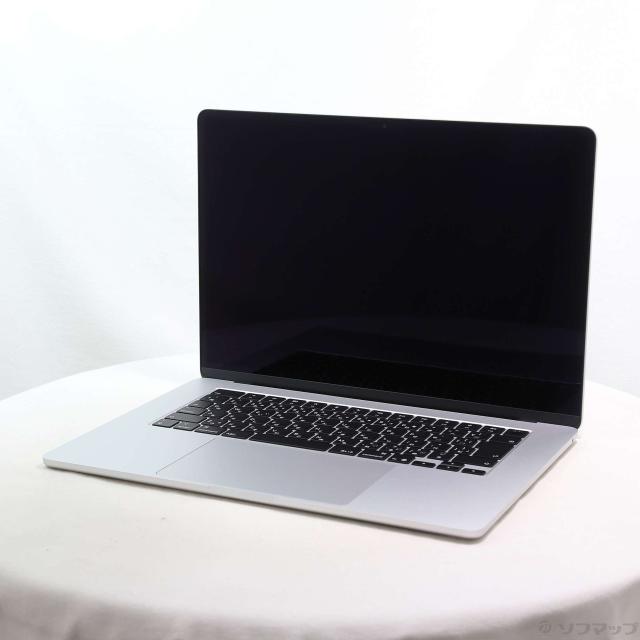 (中古)Apple MacBook Air 15.3-inch Early-2025 MC6J4J/A Apple M4 10コアCPU_10コアGPU 24GB SSD512GB シルバー (26.3 Tahoe)(276-ud)