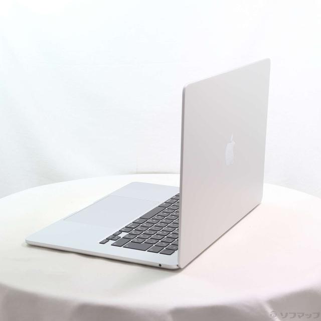 (中古)Apple MacBook Air 15.3-inch Early-2025 MC6J4J/A Apple M4 10コアCPU_10コアGPU 24GB SSD512GB シルバー (26.3 Tahoe)(276-ud)_1