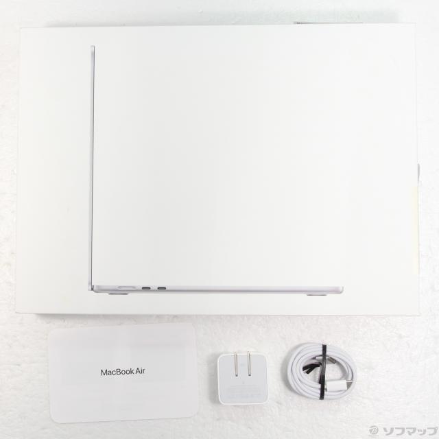 (中古)Apple MacBook Air 15.3-inch Early-2025 MC6J4J/A Apple M4 10コアCPU_10コアGPU 24GB SSD512GB シルバー (26.3 Tahoe)(276-ud)_4