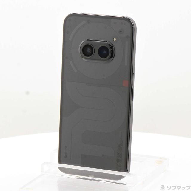 (中古)Nothing Nothing Phone (2a) 128GB ブラック A10400067 SIMフリー(262-ud)